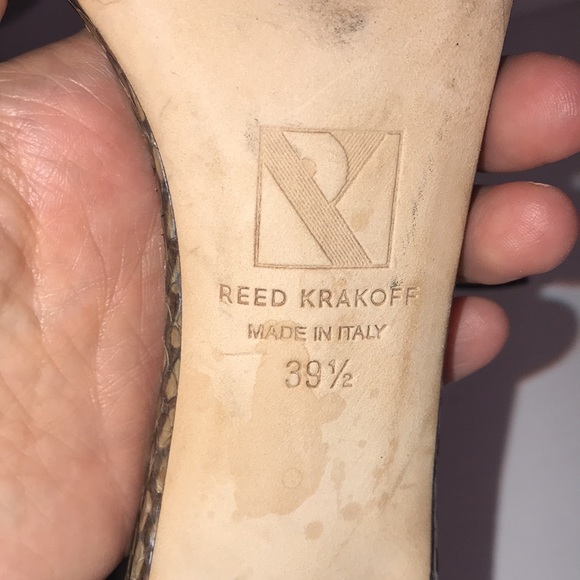 Reed Krakoff Atlas Ankle Strap Sandals - Picture 10 of 12